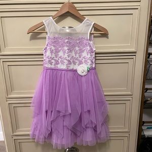 Girls size 6 formal dress